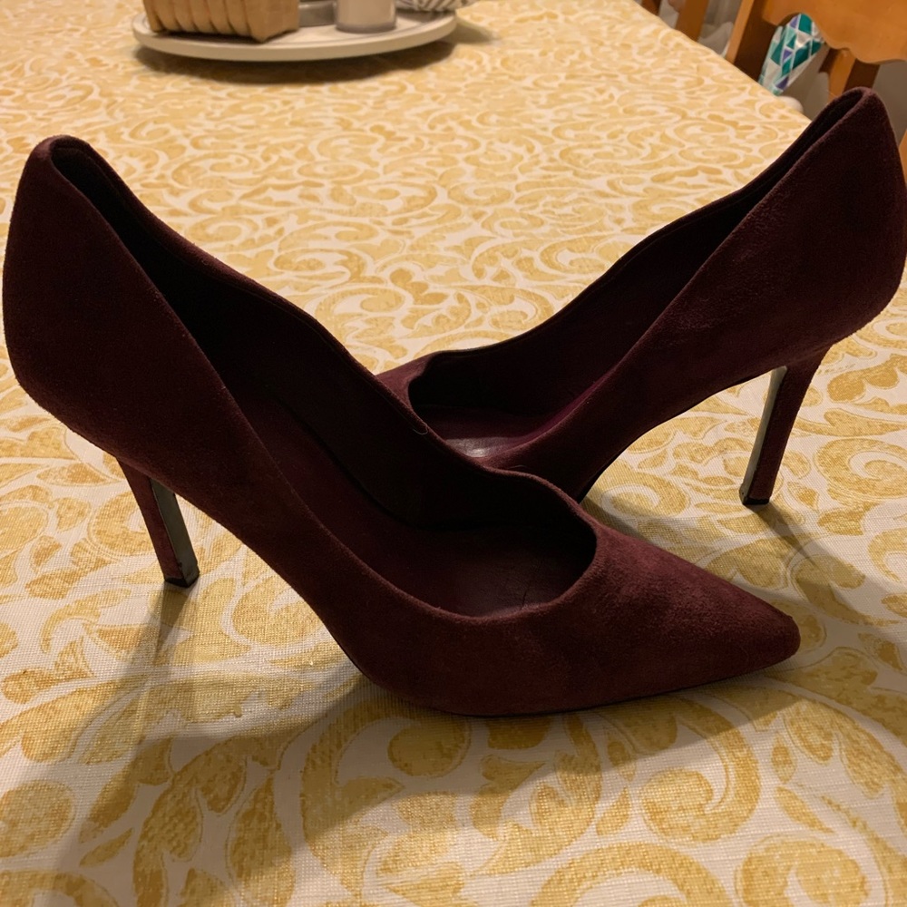 BCBG Suede Stilettos